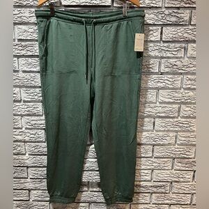 RW&CO. Women's Olive Green Drawstring Joggers
